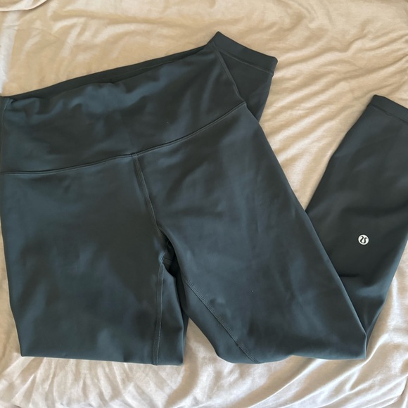 Lululemon Wunder Train 25” Dark forest Size 8 NWOT - Picture 1 of 4